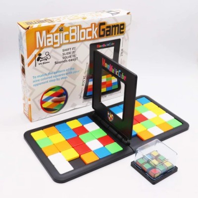 Magic Block Board Game – Speed Puzzle Challenge