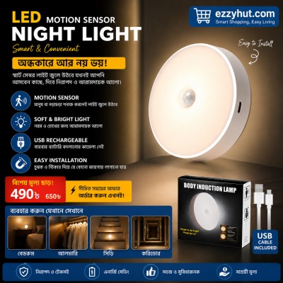 LED Motion Sensor Night Light