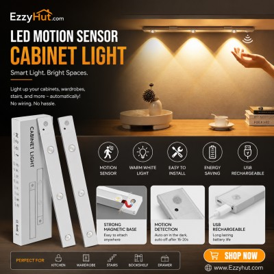LED Motion Sensor Cabinet Light