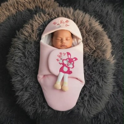 China Winter Protection Worm Baby Swaddle Blanket