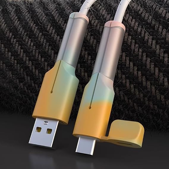Premium Silicone Cable Protector – 4PCS