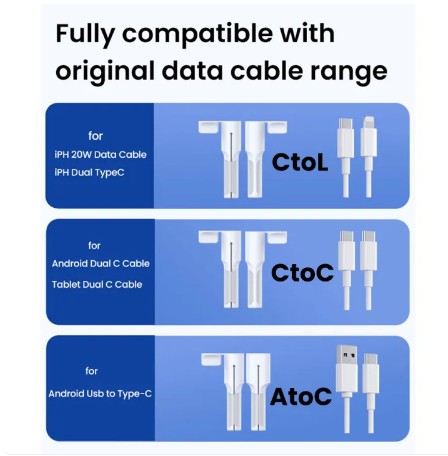 Premium Silicone Cable Protector – 4PCS