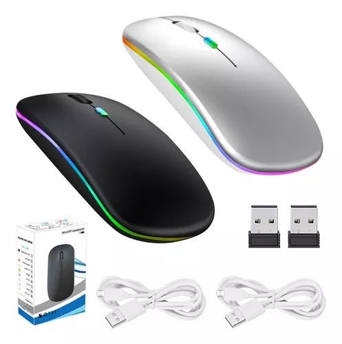 Wireless Rechargeable RGB Mouse
