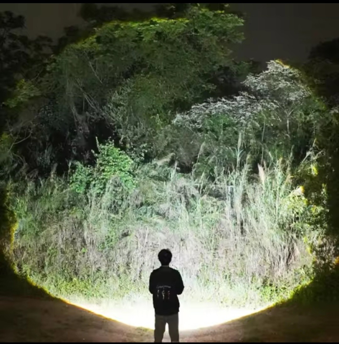 Multifunctional rechargeable LED flashlight