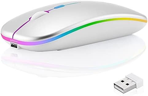 Wireless Rechargeable RGB Mouse