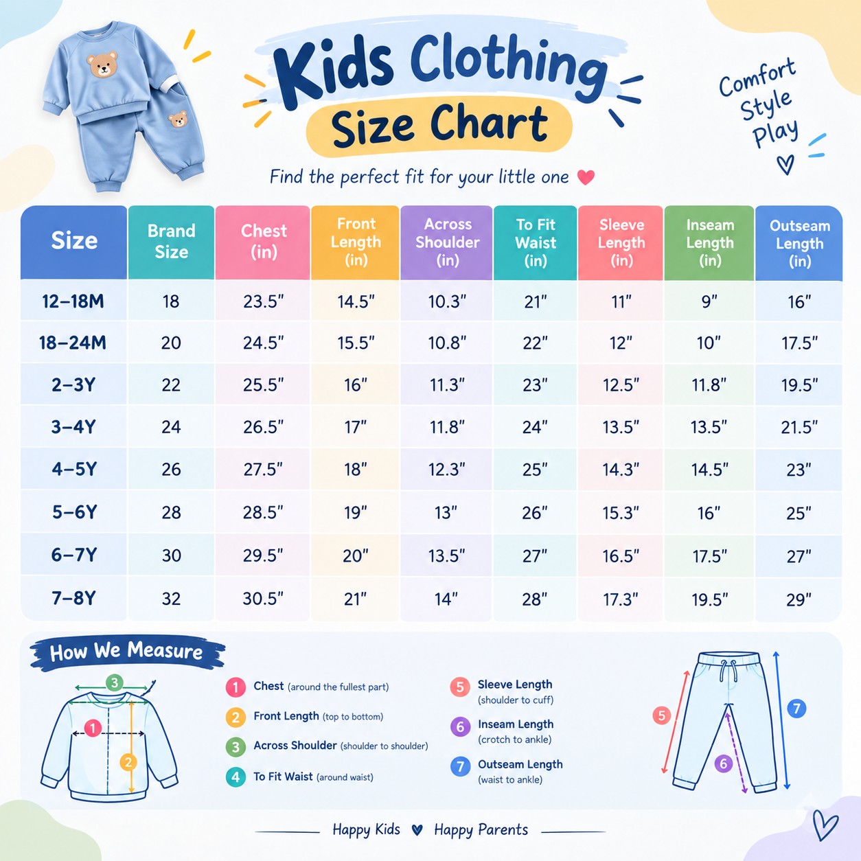 Premium Kids Winter 2-Piece Polo Set