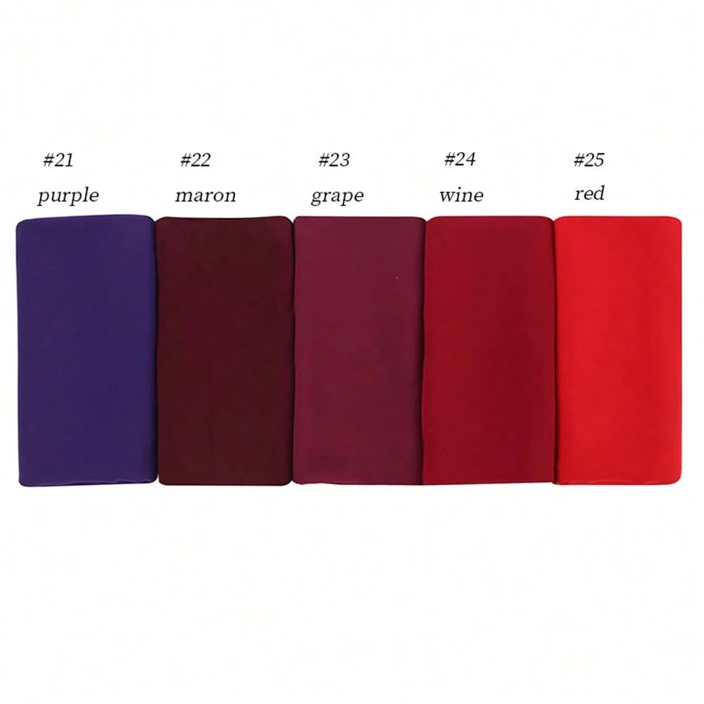 premium chiffon hijabs-5 piece combo
