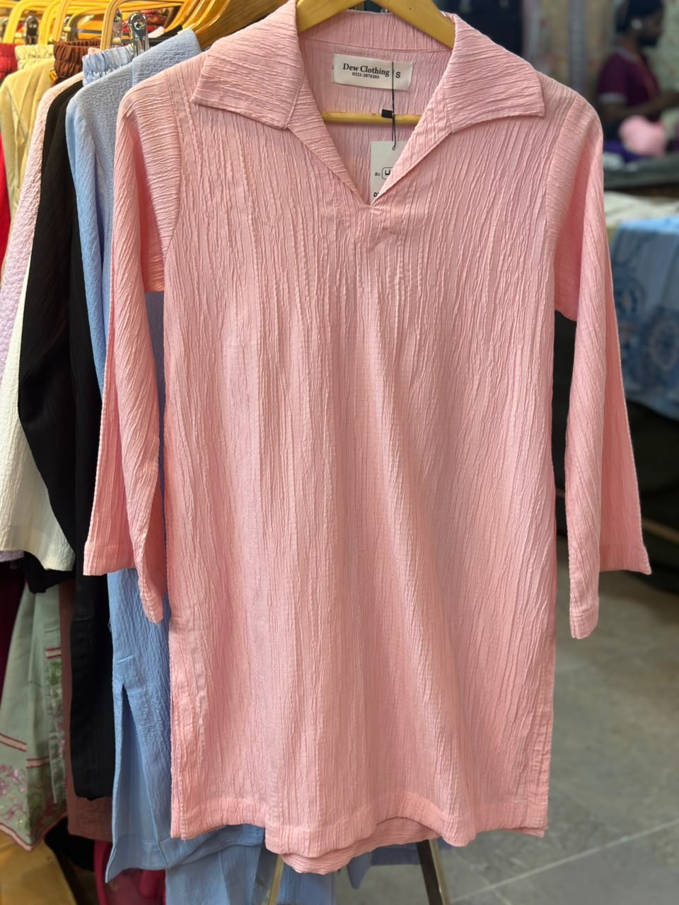 Women's Casual Collar Tunic Top