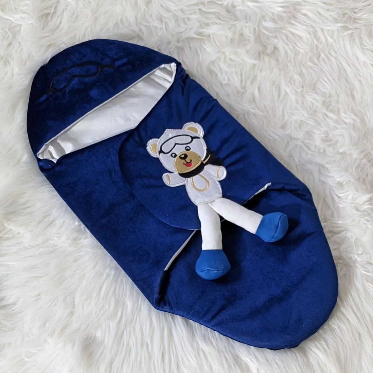 China Winter Protection Worm Baby Swaddle Blanket